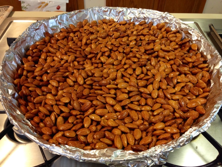 Almonds - Before