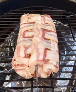 Meatloaf with Bacon Weave 2